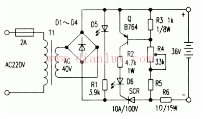 电动车控制器电路图（一）